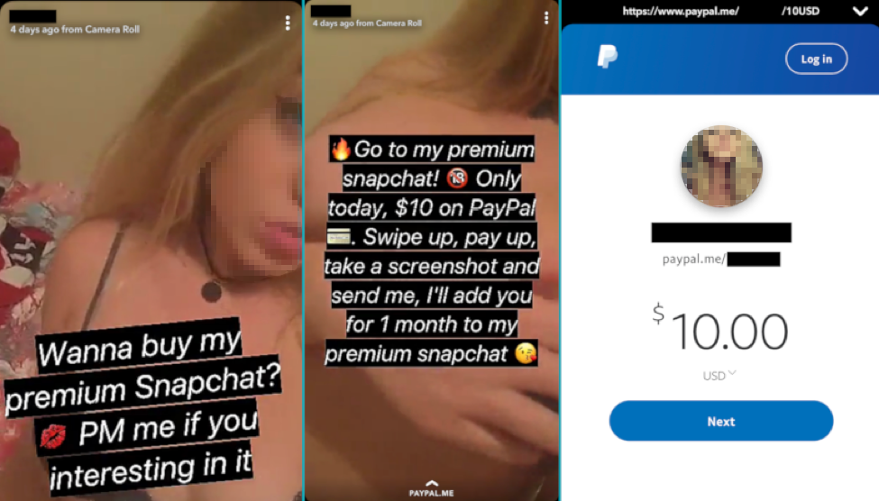 Girls snapchat free premium Snapchat girls