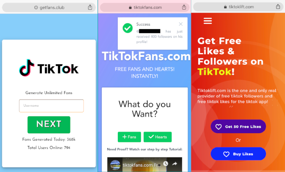 Scams dans TikTok : How Social Currency Fuels the Economy for Impersonation Accounts