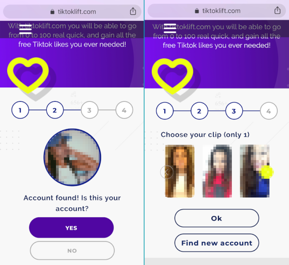 Tiktok Scams How Social Currency Fuels The Economy For Impersonation Accounts And Free Followers And Likes Services Blog Tenable