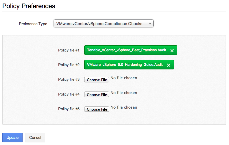 Nessus - Apply Audit Policies