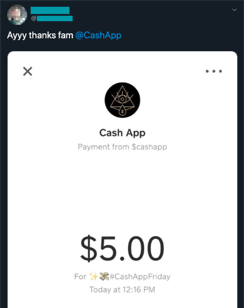 how to accept cash app payments