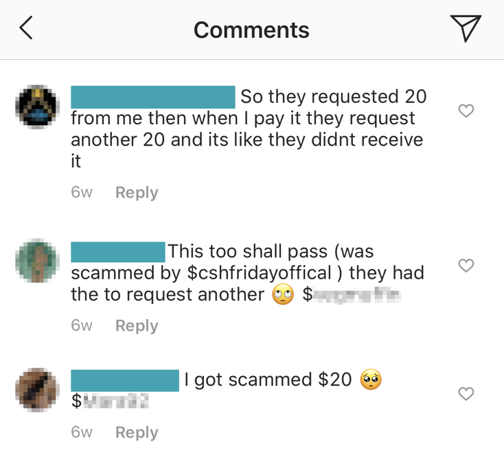 Cash App Scams: Giveaway Offers Ensnare Instagram Users, While YouTube Videos Promise Easy Money