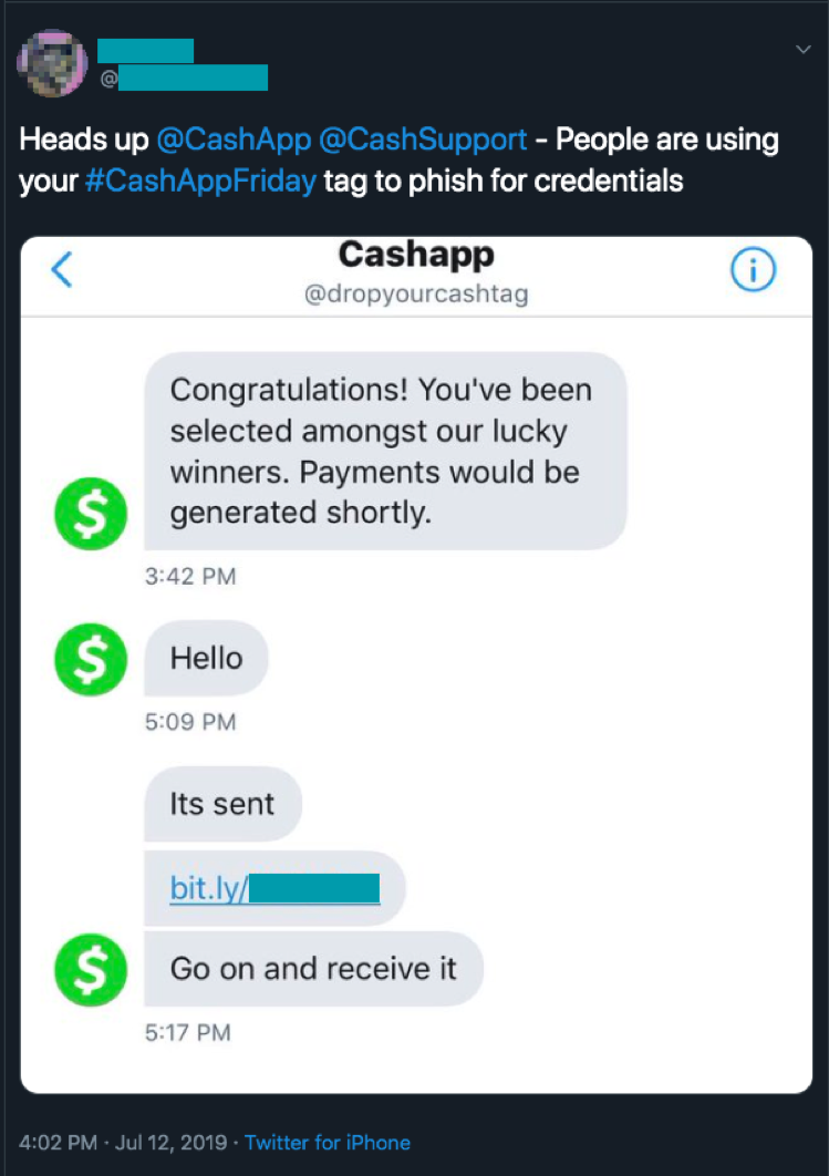Beware of Cash App Scams Via Instagram Giveaways