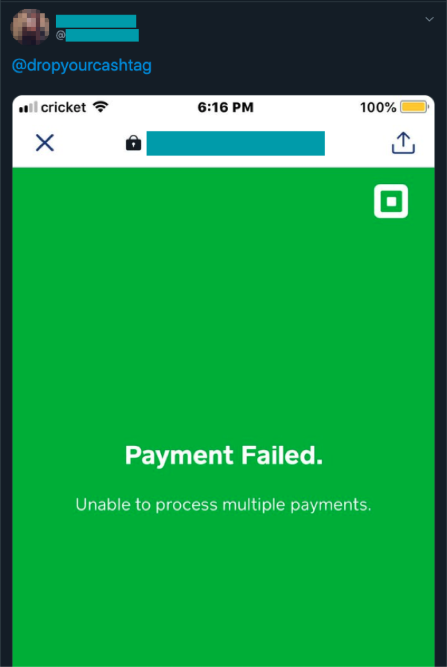 They post giveaway and ask you if you have Cash App. Why? - MCLM