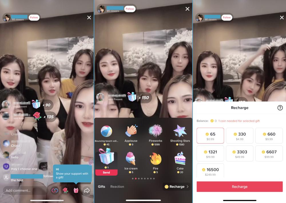 TikTok Live Event is on