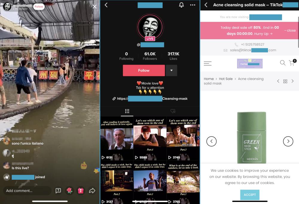 TikTok invite new friends scam? (Brazil and Portugal only) my friend from Portugal told me a friend of hers was sending her and other people these links to make money. He claimed