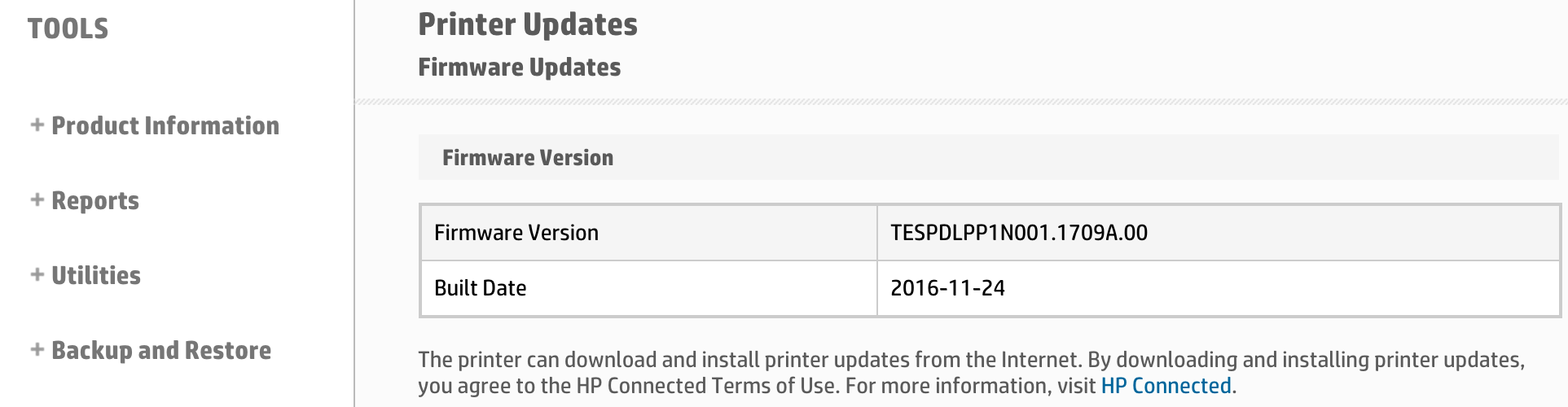 Firmware patched