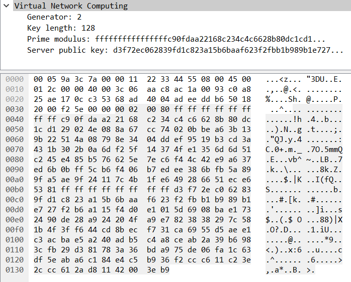 wireshark Dump