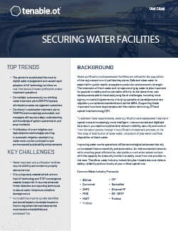 Use Case: Water Infrastructure