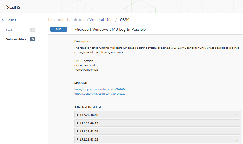Windows Credentials Success