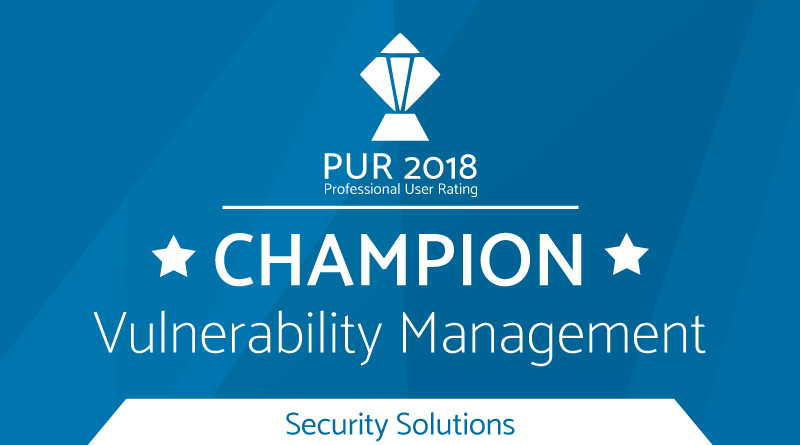 PUR-S Award Champion 2018