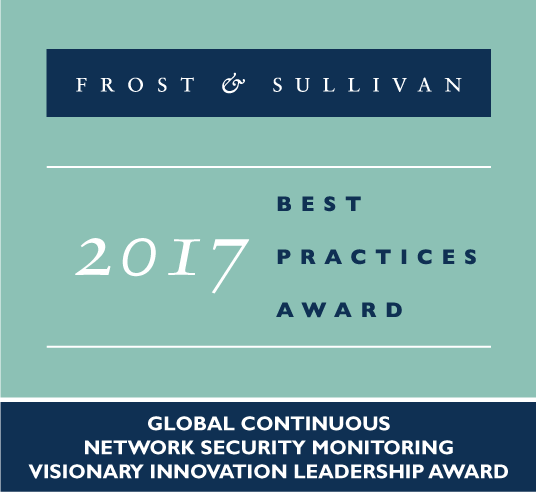 Frost & Sullivan 2017 Best Practices Award