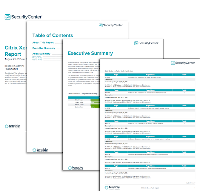 Virtual HyperVisor Audit Reports