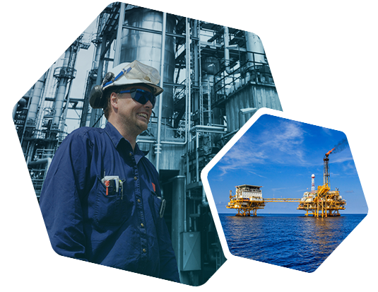 Solutions pour l'industrie du pétrole et du gaz Solutions pour l'industrie du pétrole et du gaz