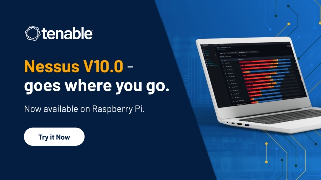 Tenable Makes the Power of Nessus v10.0 Portable with Raspberry Pi