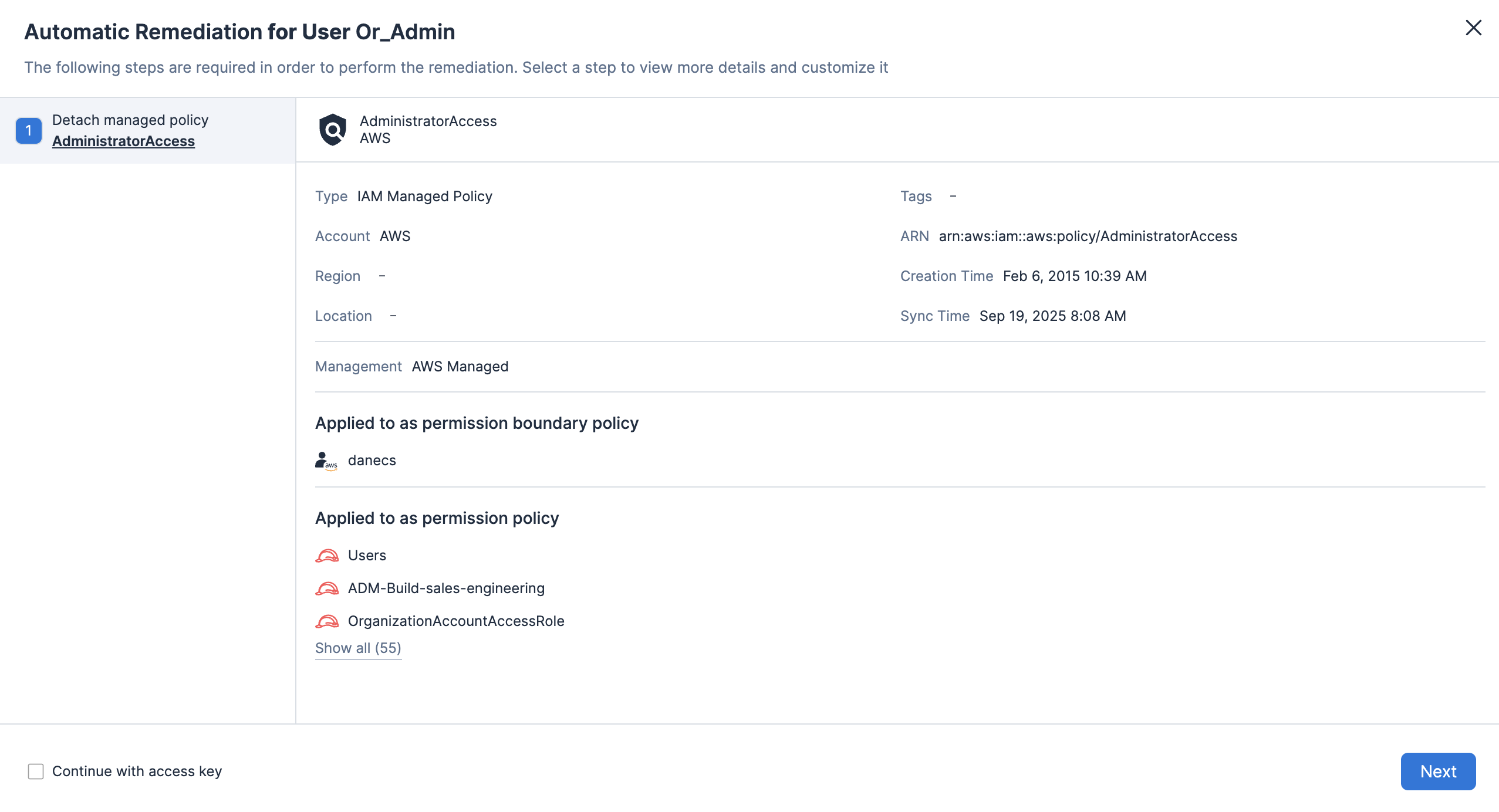 Enforce custom policies and automated remediation