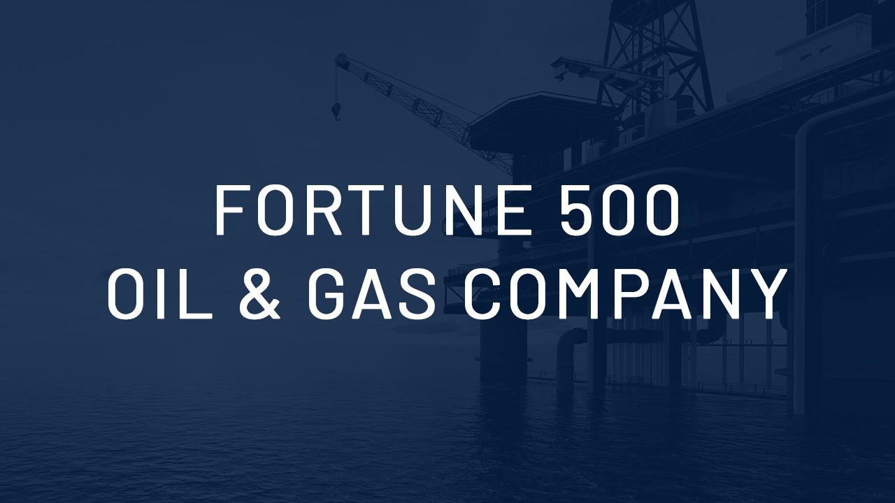 Fortune 500 oil & gas company image