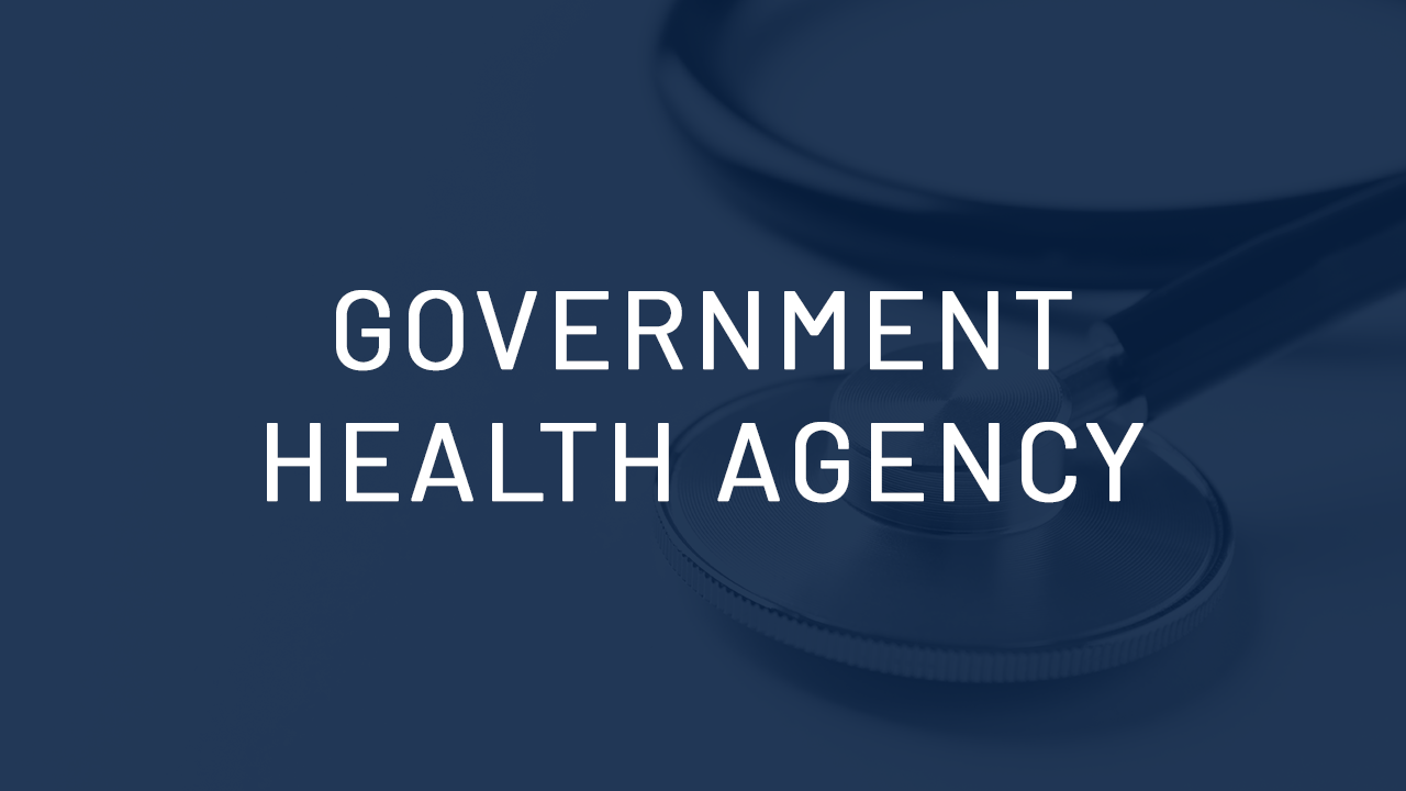 Government health agency image