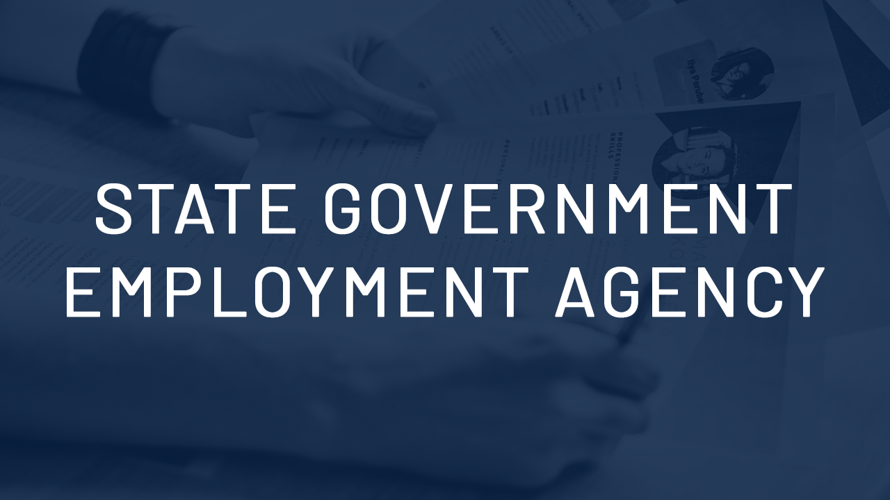 State government employment agency image