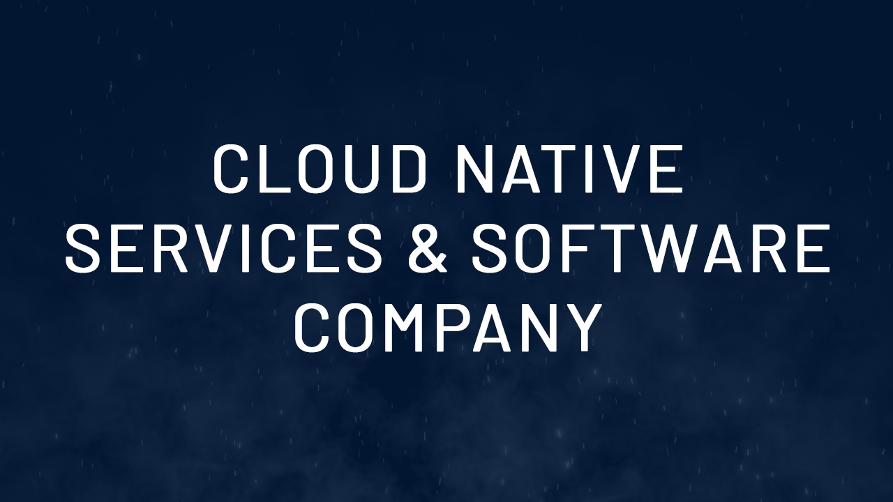 Cloud native services & software company image