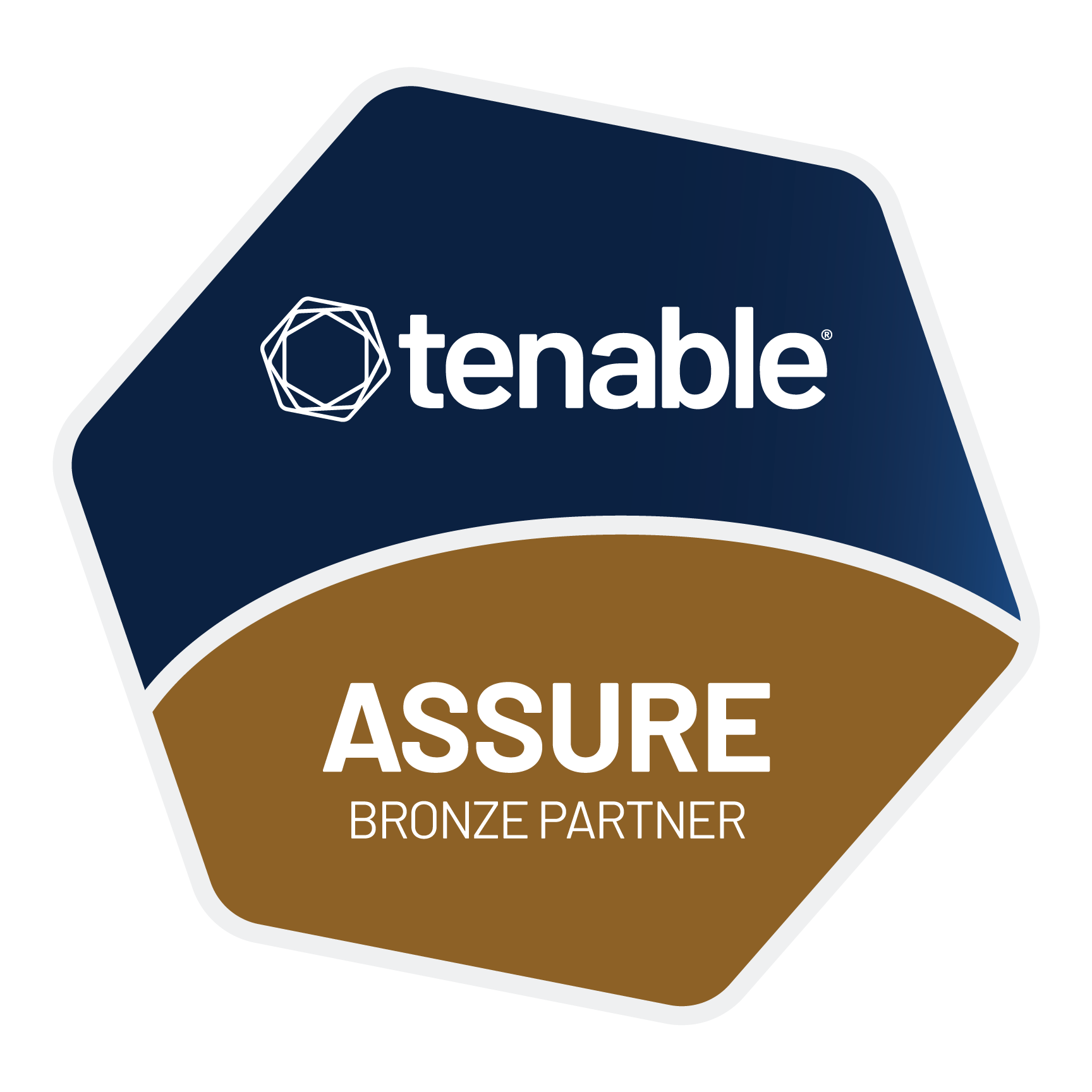 Tenable Assure 青铜合作伙伴徽章