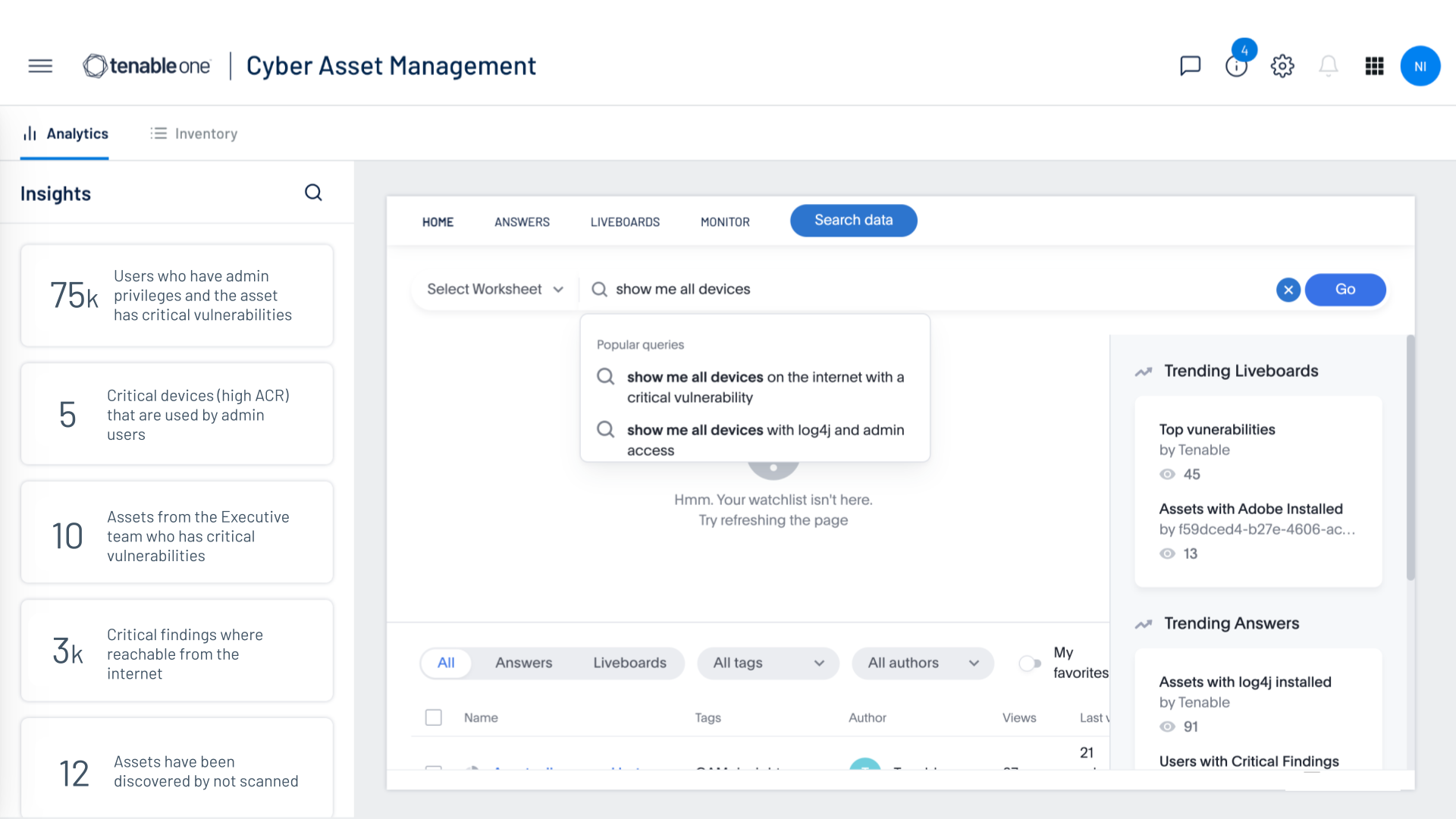 Unified Asset Visibility