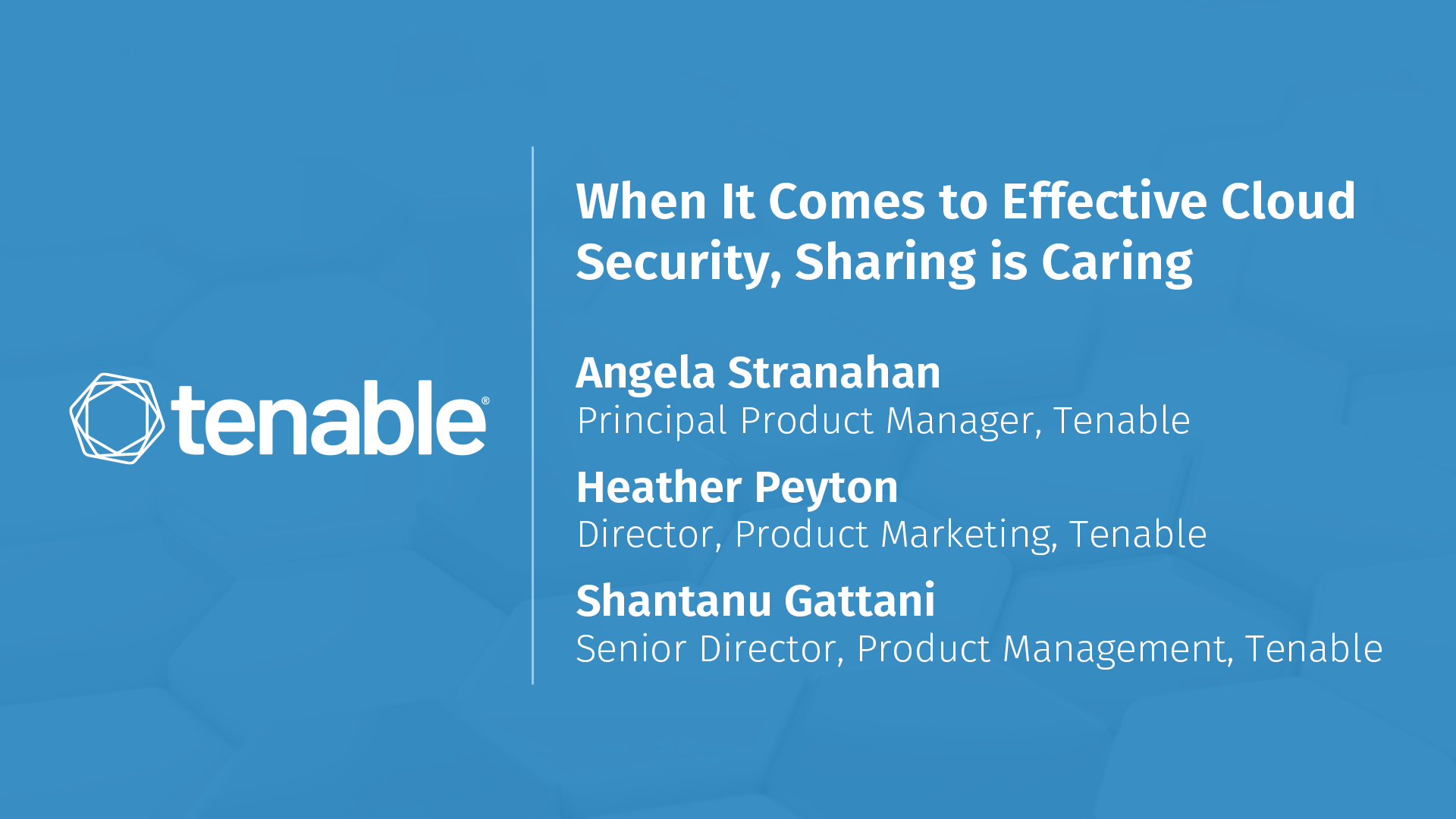 When It Comes to Effective Cloud Security, Sharing is Caring